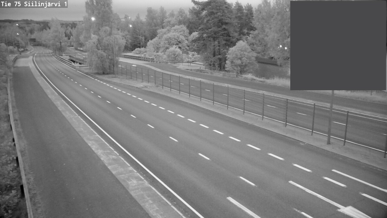 Weather Camera Image Road 75 Siilinjärvi1, Siilinjärvi, Pohjois-Savo