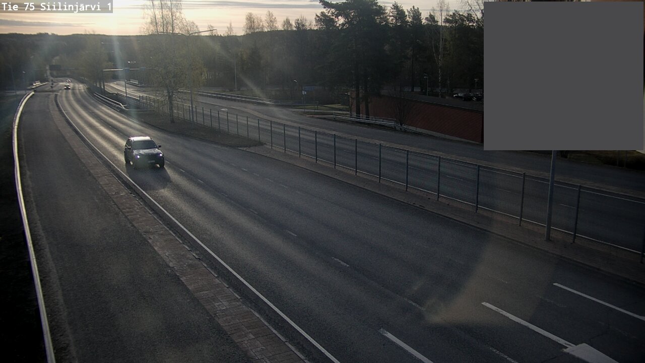 Weather Camera Image Väg 75 Siilinjärvi1, Siilinjärvi, Pohjois-Savo
