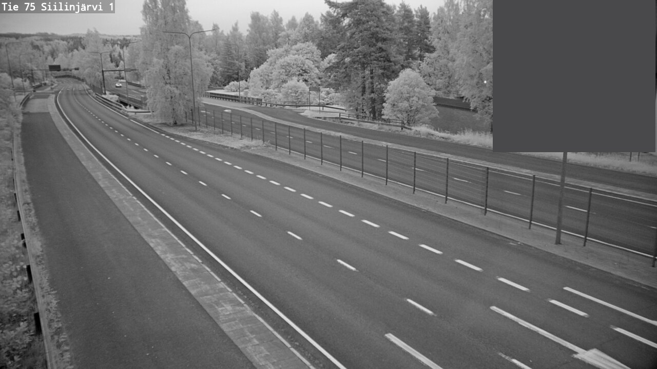 Weather Camera Image Road 75 Siilinjärvi1, Siilinjärvi, Pohjois-Savo