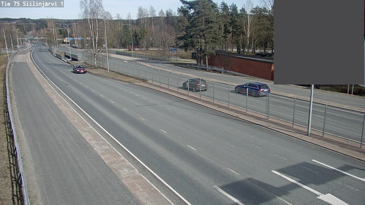 Weather Camera Image Väg 75 Siilinjärvi1, Siilinjärvi, Pohjois-Savo
