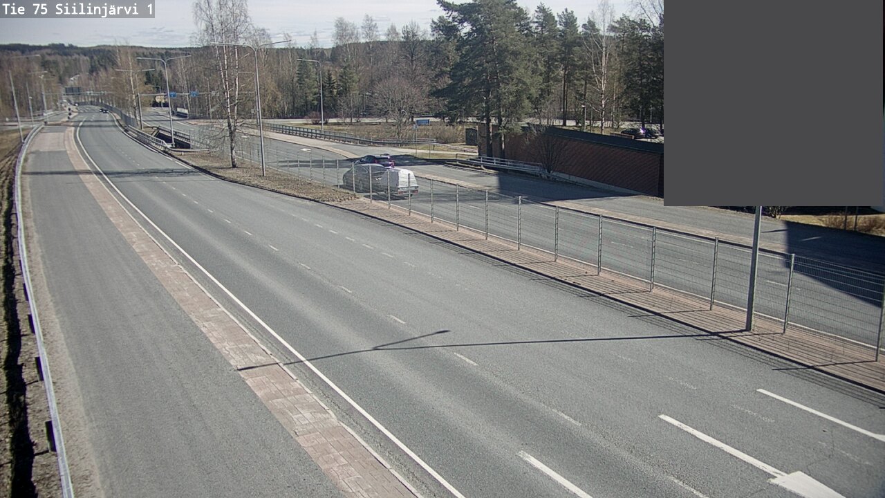 Weather Camera Image Väg 75 Siilinjärvi1, Siilinjärvi, Pohjois-Savo