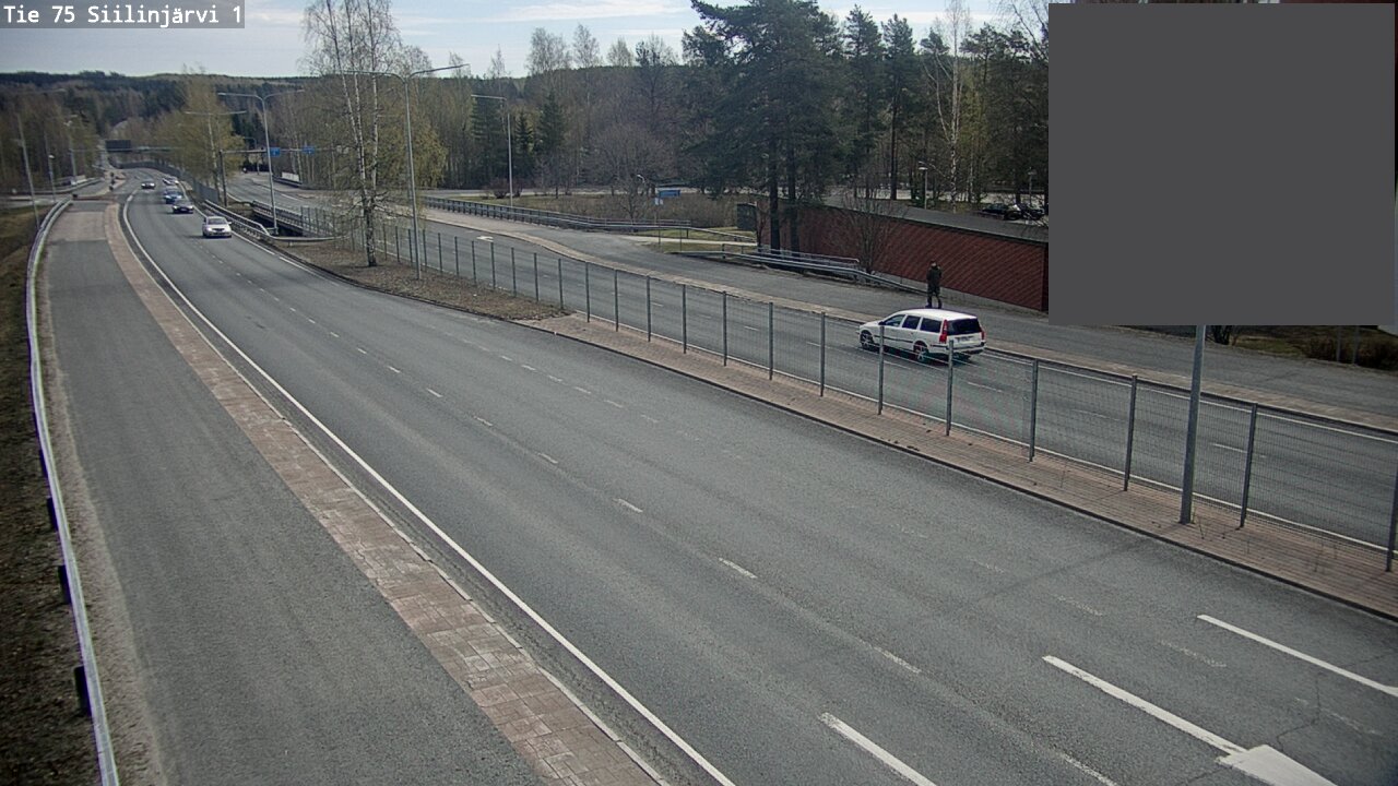 Weather Camera Image Road 75 Siilinjärvi1, Siilinjärvi, Pohjois-Savo