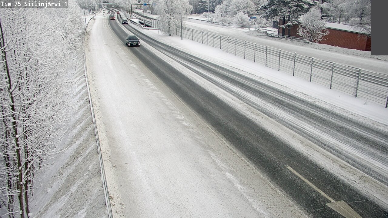 Weather Camera Image Road 75 Siilinjärvi1, Siilinjärvi, Pohjois-Savo