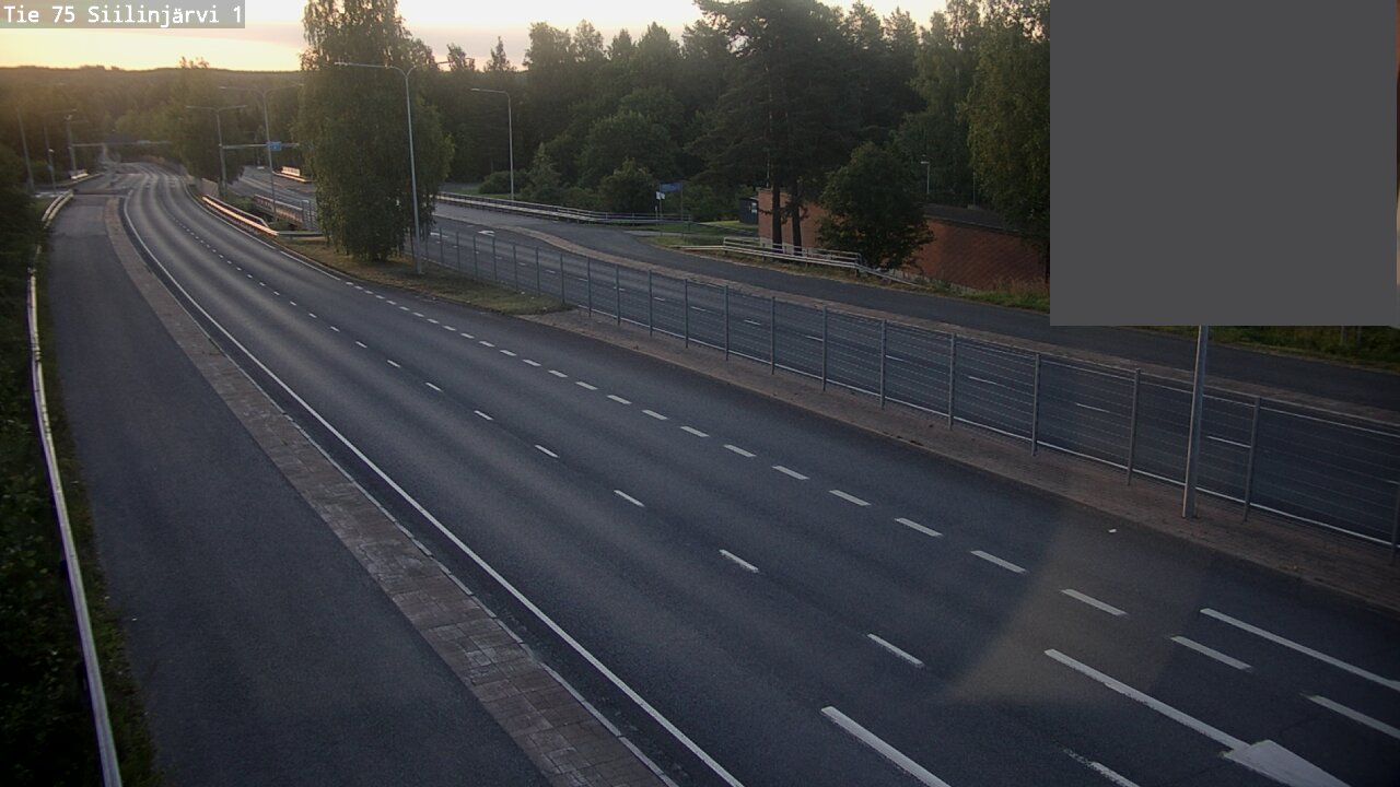 Weather Camera Image Road 75 Siilinjärvi1, Siilinjärvi, Pohjois-Savo