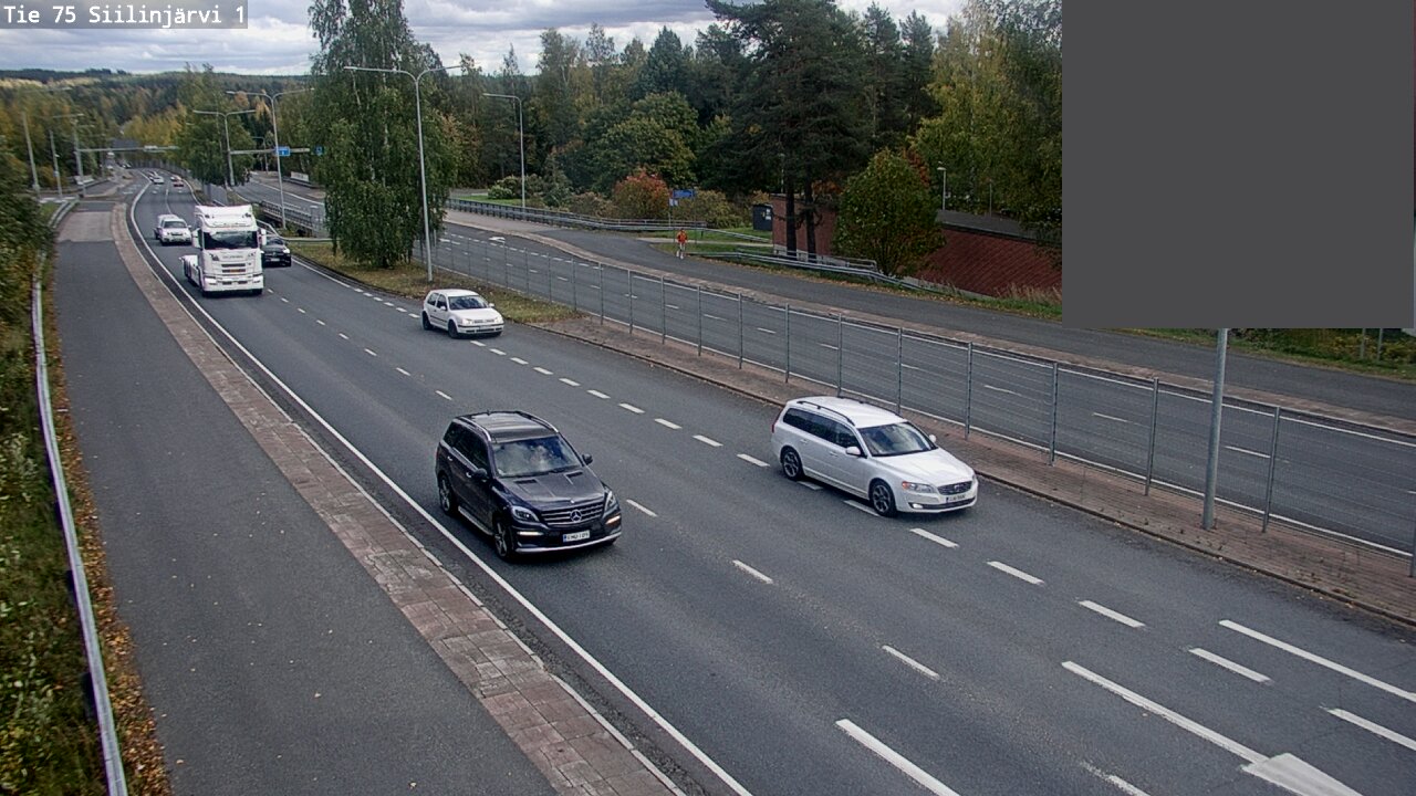 Weather Camera Image Road 75 Siilinjärvi1, Siilinjärvi, Pohjois-Savo