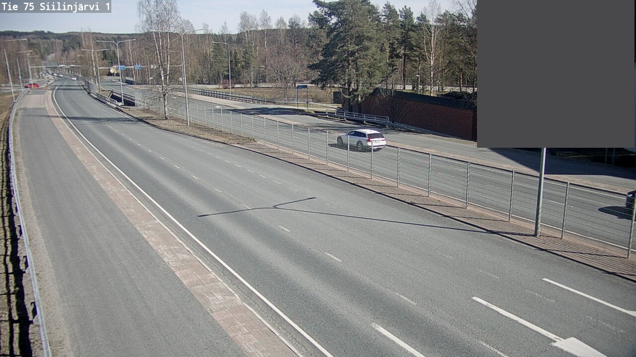Weather Camera Image Väg 75 Siilinjärvi1, Siilinjärvi, Pohjois-Savo