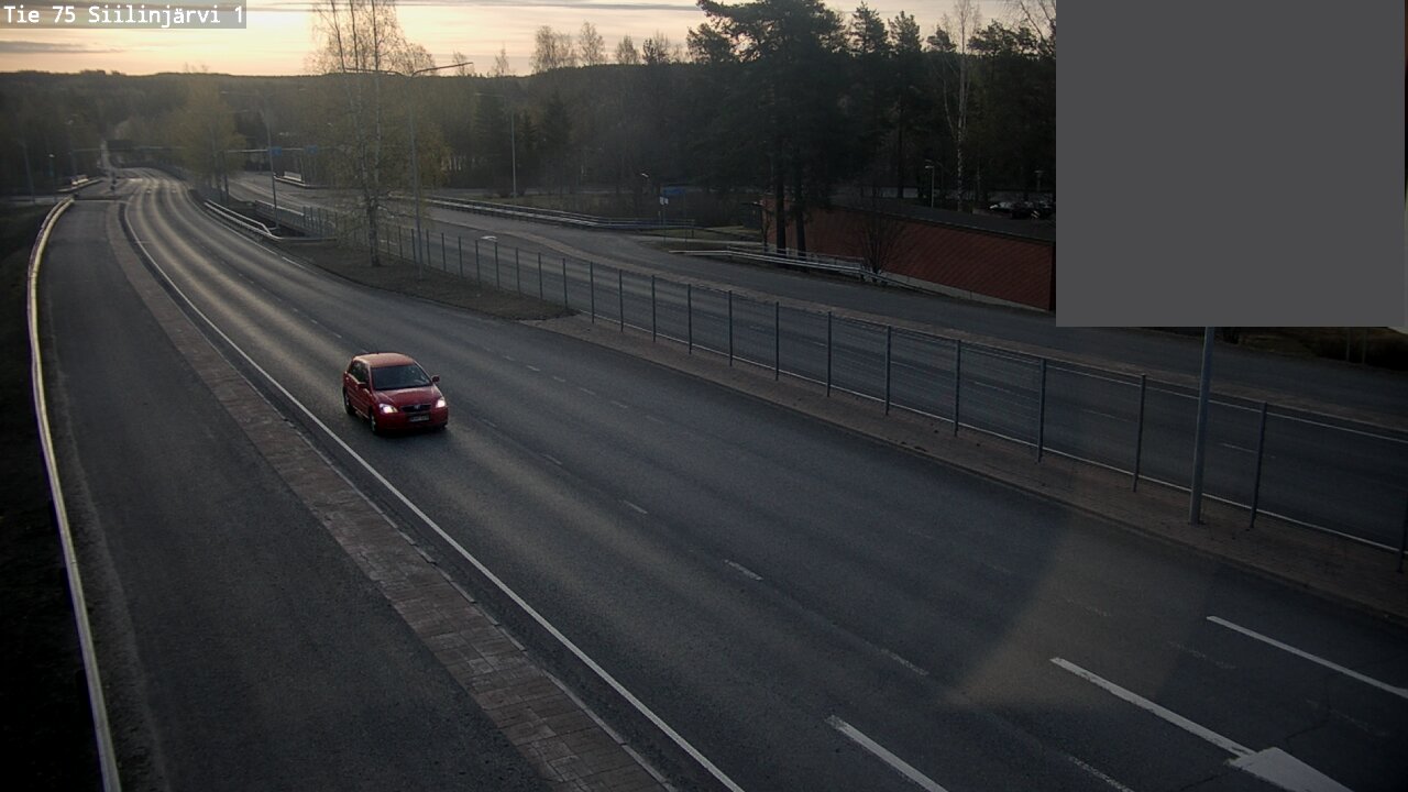 Weather Camera Image Väg 75 Siilinjärvi1, Siilinjärvi, Pohjois-Savo