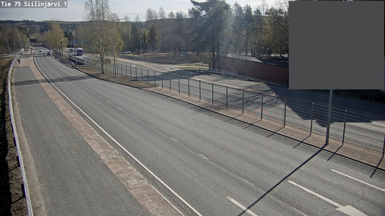 Weather Camera Image Road 75 Siilinjärvi1, Siilinjärvi, Pohjois-Savo