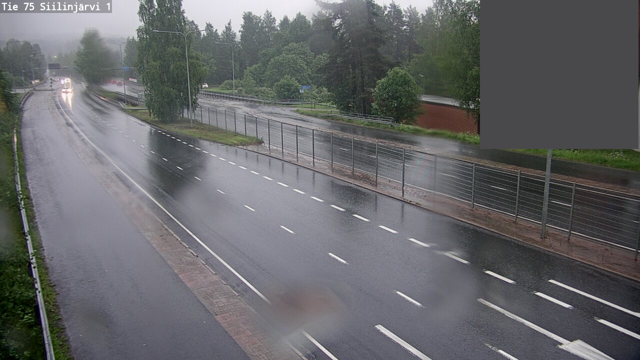 Weather Camera Image Väg 75 Siilinjärvi1, Siilinjärvi, Pohjois-Savo