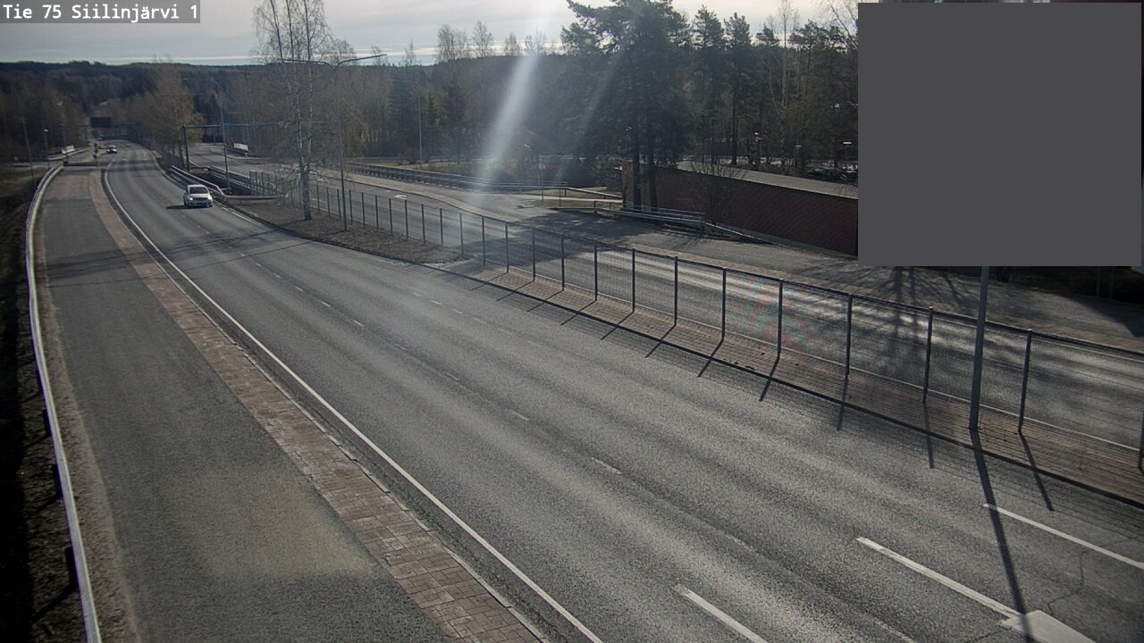 Weather Camera Image Väg 75 Siilinjärvi1, Siilinjärvi, Pohjois-Savo