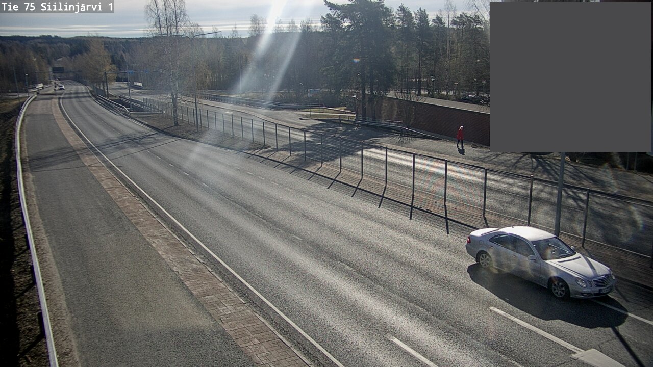 Weather Camera Image Väg 75 Siilinjärvi1, Siilinjärvi, Pohjois-Savo