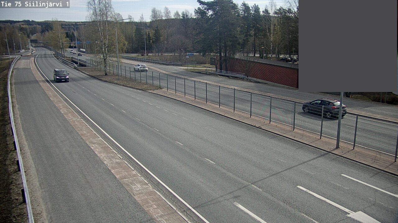 Weather Camera Image Road 75 Siilinjärvi1, Siilinjärvi, Pohjois-Savo