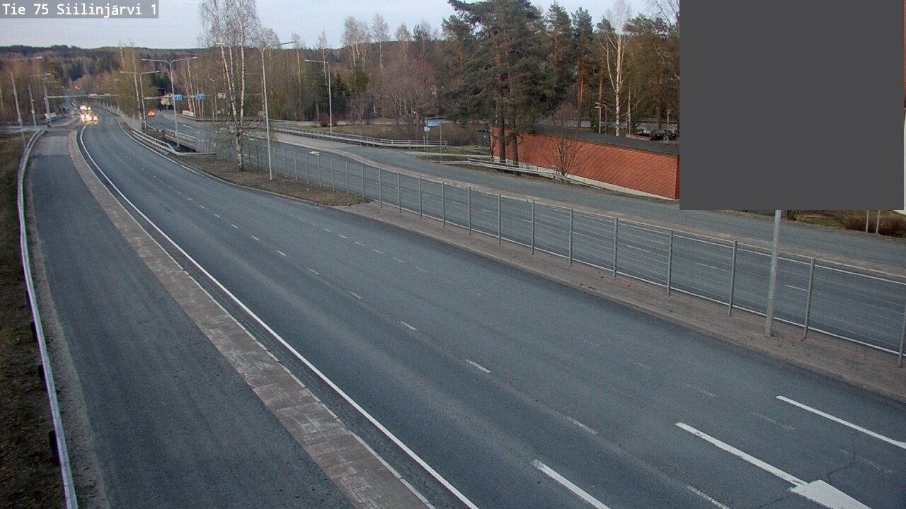 Weather Camera Image Väg 75 Siilinjärvi1, Siilinjärvi, Pohjois-Savo
