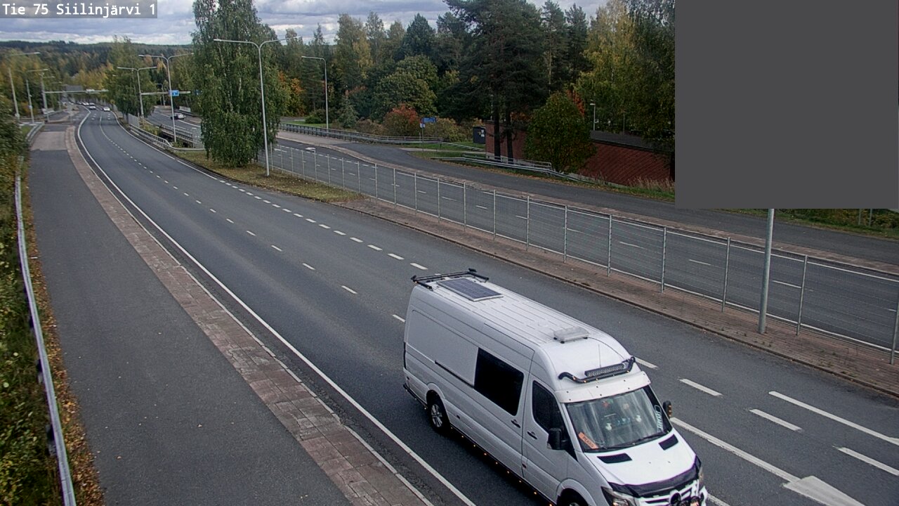 Weather Camera Image Road 75 Siilinjärvi1, Siilinjärvi, Pohjois-Savo