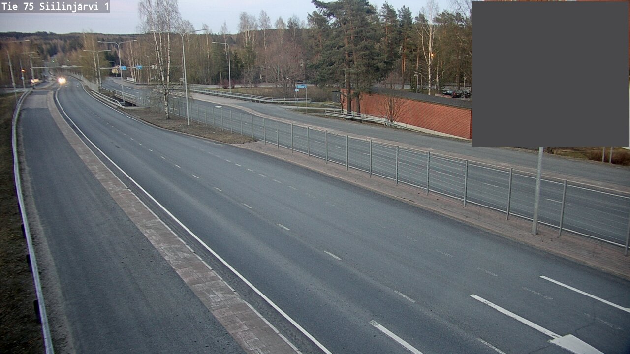 Weather Camera Image Väg 75 Siilinjärvi1, Siilinjärvi, Pohjois-Savo