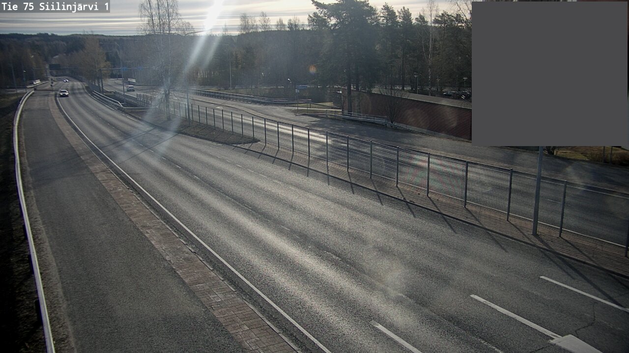 Weather Camera Image Väg 75 Siilinjärvi1, Siilinjärvi, Pohjois-Savo