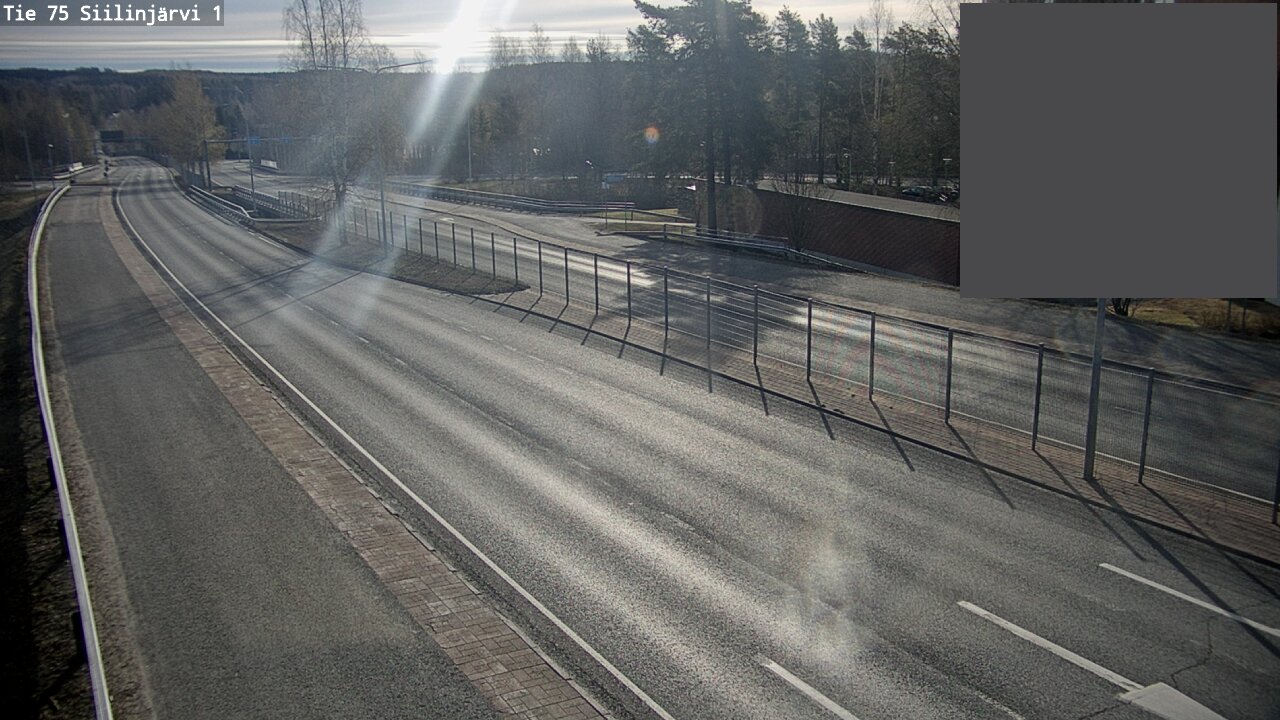 Weather Camera Image Väg 75 Siilinjärvi1, Siilinjärvi, Pohjois-Savo