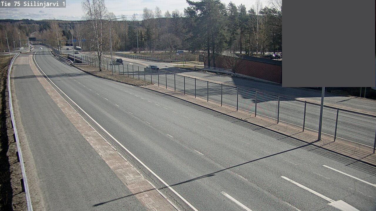Weather Camera Image Väg 75 Siilinjärvi1, Siilinjärvi, Pohjois-Savo