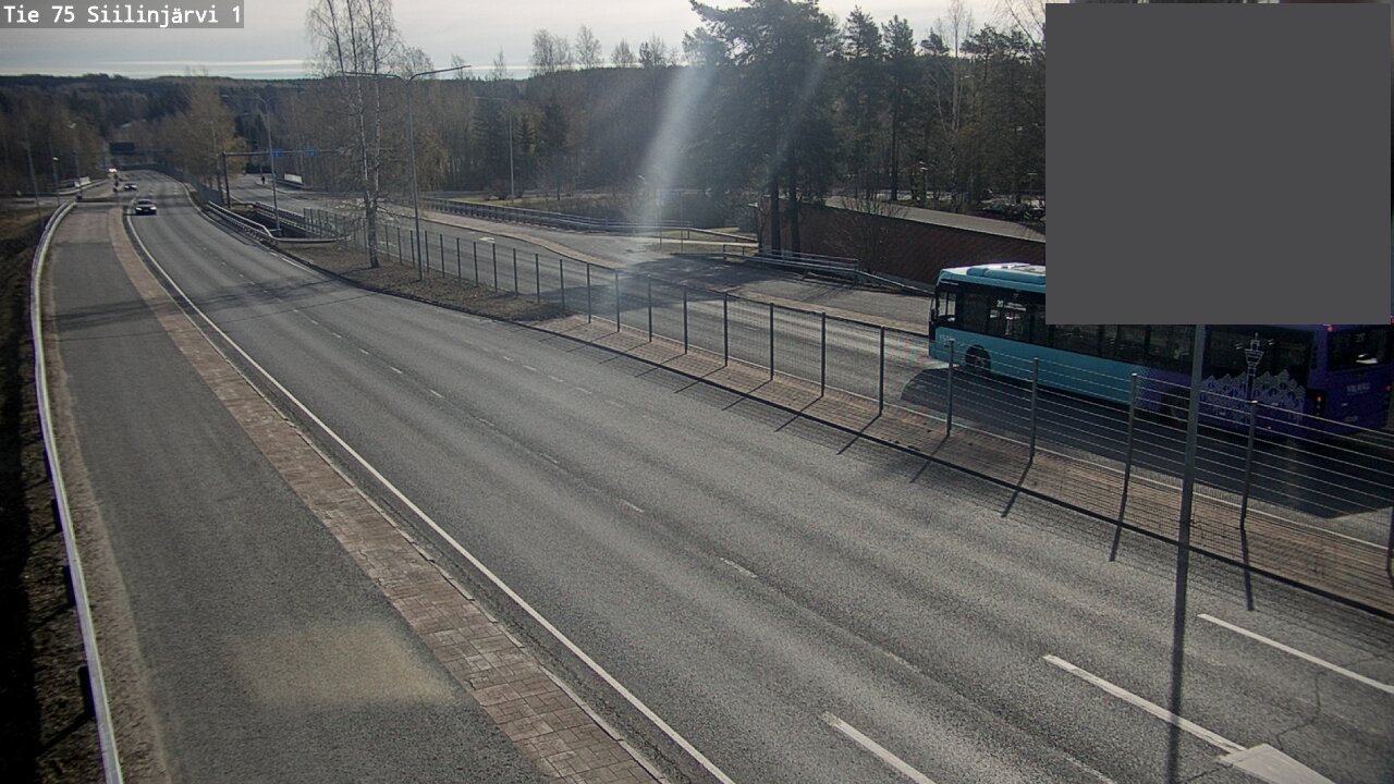 Weather Camera Image Väg 75 Siilinjärvi1, Siilinjärvi, Pohjois-Savo