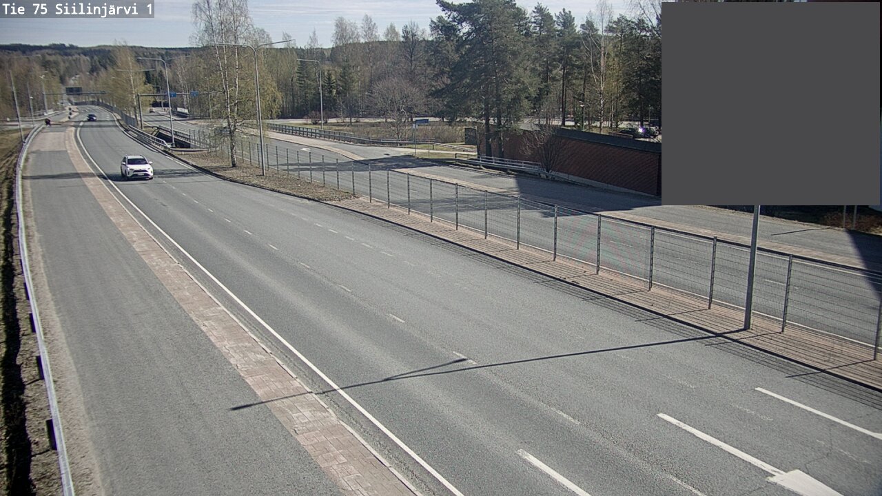 Weather Camera Image Road 75 Siilinjärvi1, Siilinjärvi, Pohjois-Savo
