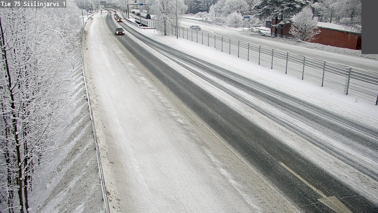 Weather Camera Image Road 75 Siilinjärvi1, Siilinjärvi, Pohjois-Savo