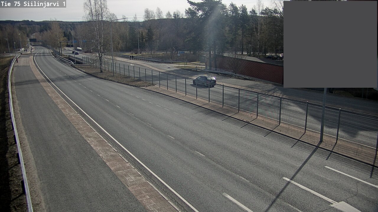 Weather Camera Image Väg 75 Siilinjärvi1, Siilinjärvi, Pohjois-Savo