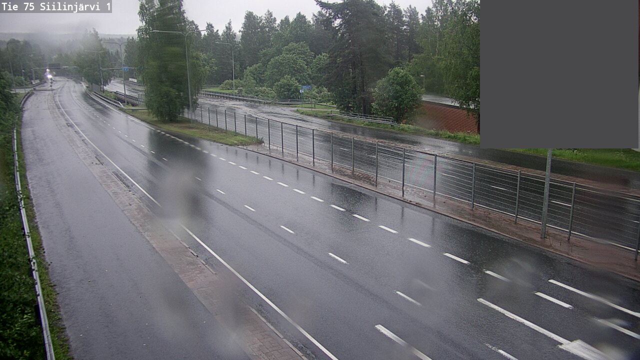 Weather Camera Image Road 75 Siilinjärvi1, Siilinjärvi, Pohjois-Savo