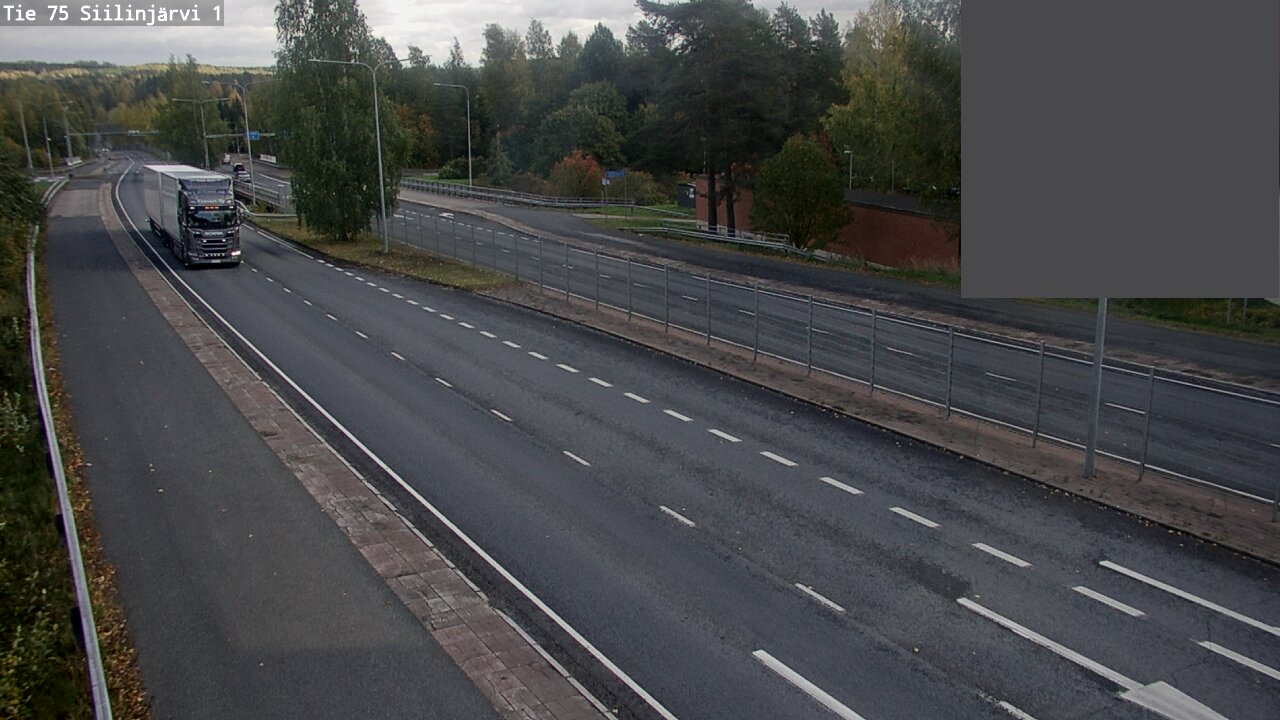 Weather Camera Image Road 75 Siilinjärvi1, Siilinjärvi, Pohjois-Savo