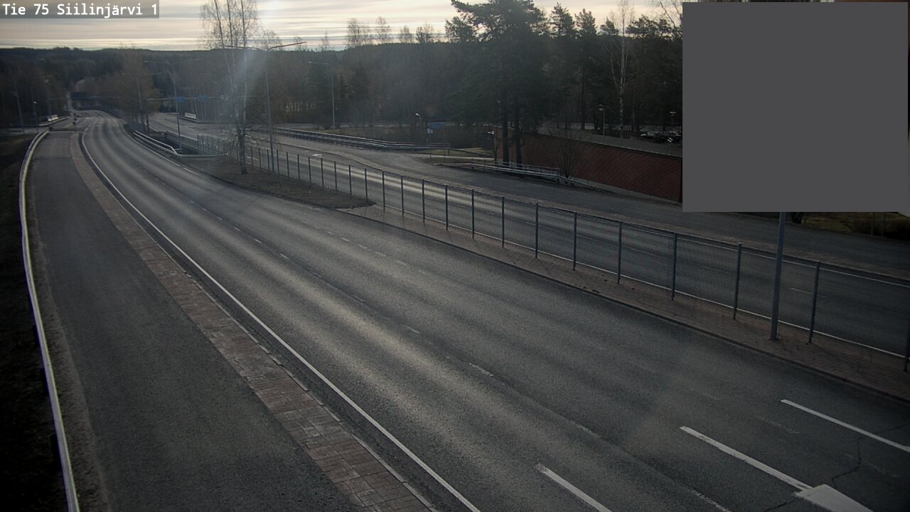 Weather Camera Image Väg 75 Siilinjärvi1, Siilinjärvi, Pohjois-Savo