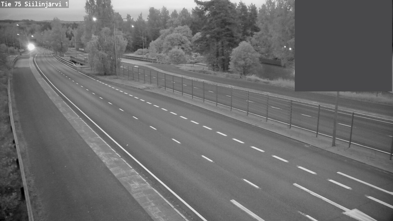 Weather Camera Image Road 75 Siilinjärvi1, Siilinjärvi, Pohjois-Savo
