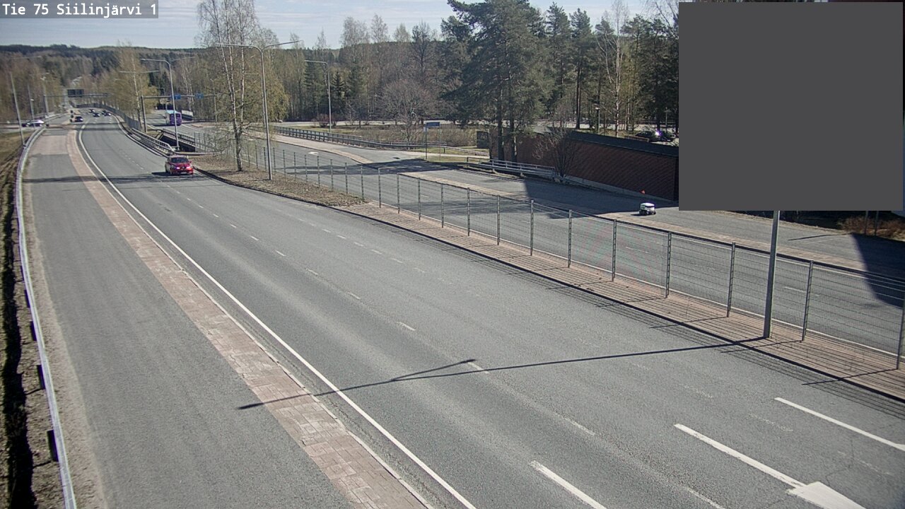 Weather Camera Image Road 75 Siilinjärvi1, Siilinjärvi, Pohjois-Savo