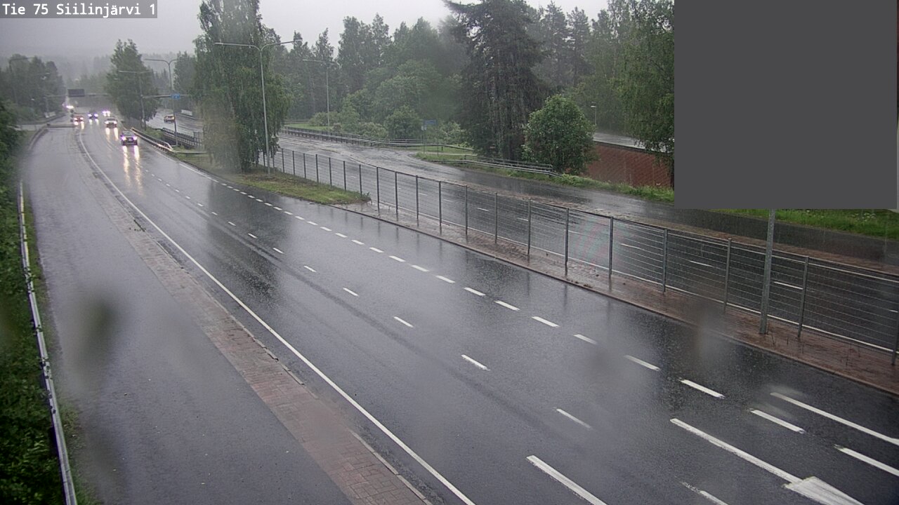Weather Camera Image Road 75 Siilinjärvi1, Siilinjärvi, Pohjois-Savo