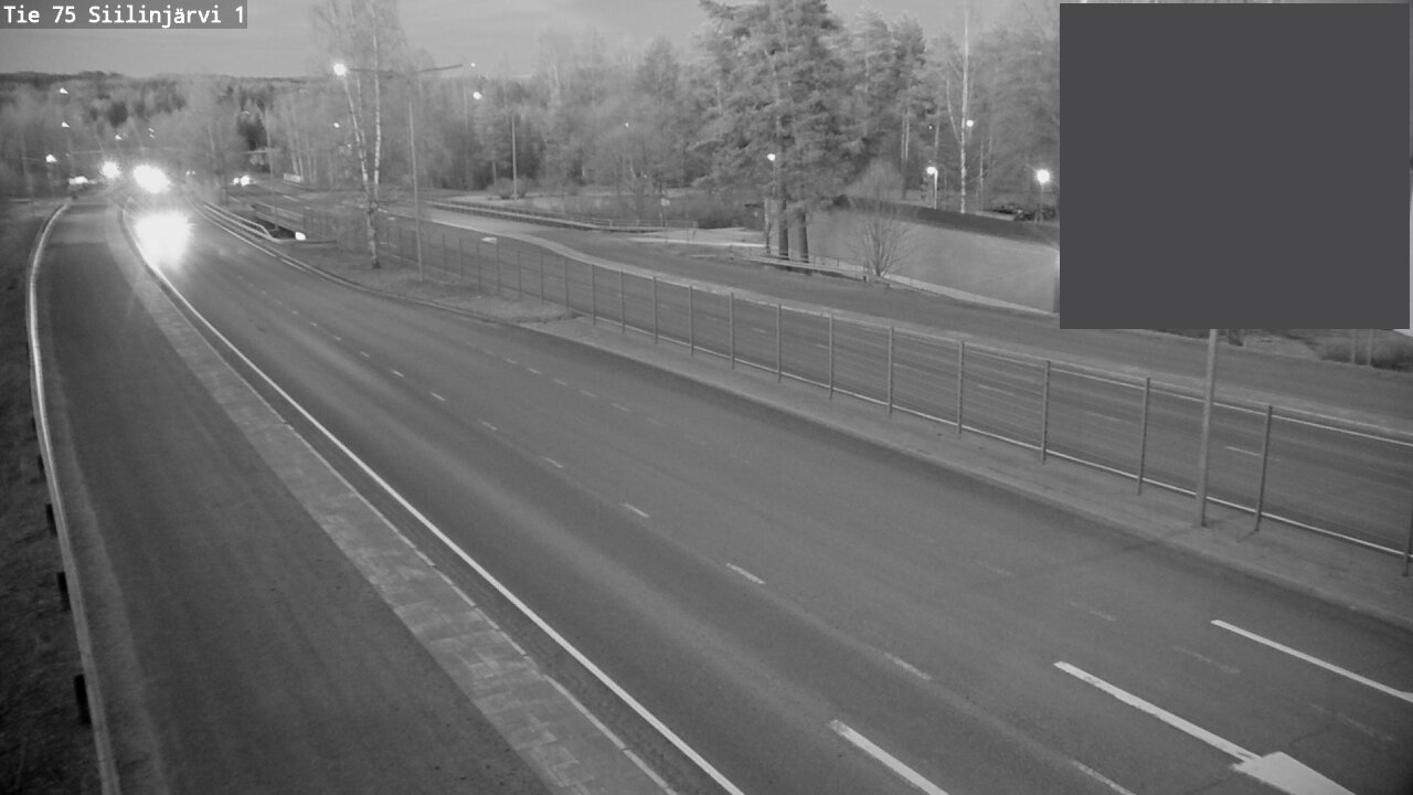 Weather Camera Image Väg 75 Siilinjärvi1, Siilinjärvi, Pohjois-Savo