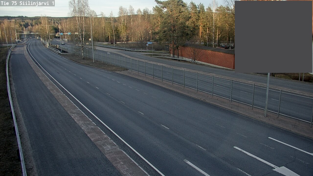 Weather Camera Image Väg 75 Siilinjärvi1, Siilinjärvi, Pohjois-Savo
