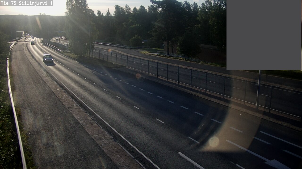 Weather Camera Image Road 75 Siilinjärvi1, Siilinjärvi, Pohjois-Savo