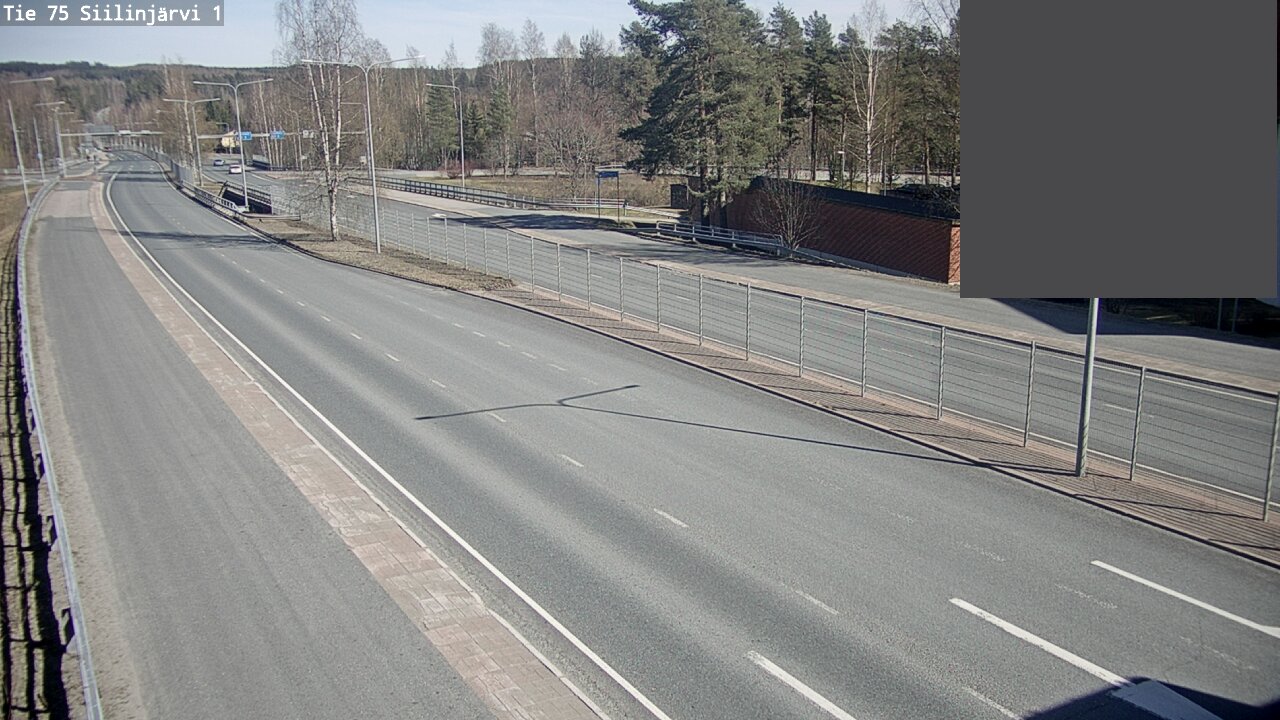 Weather Camera Image Väg 75 Siilinjärvi1, Siilinjärvi, Pohjois-Savo