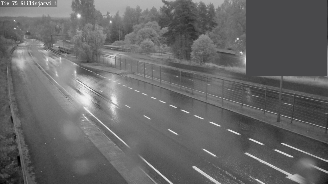 Weather Camera Image Road 75 Siilinjärvi1, Siilinjärvi, Pohjois-Savo