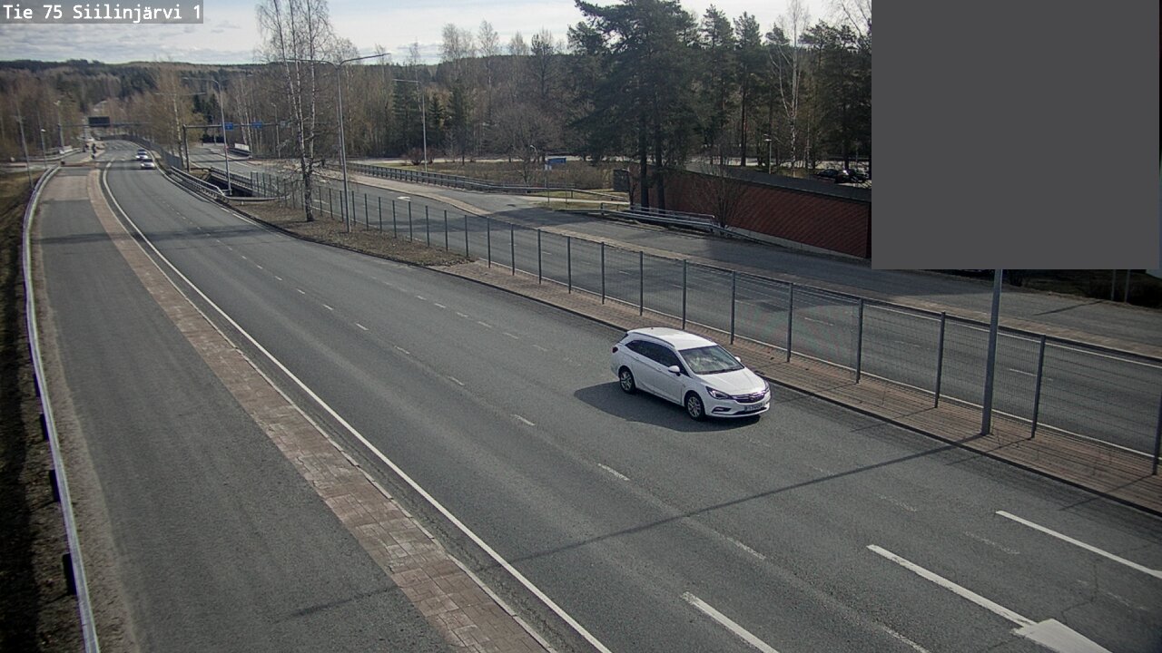 Weather Camera Image Väg 75 Siilinjärvi1, Siilinjärvi, Pohjois-Savo