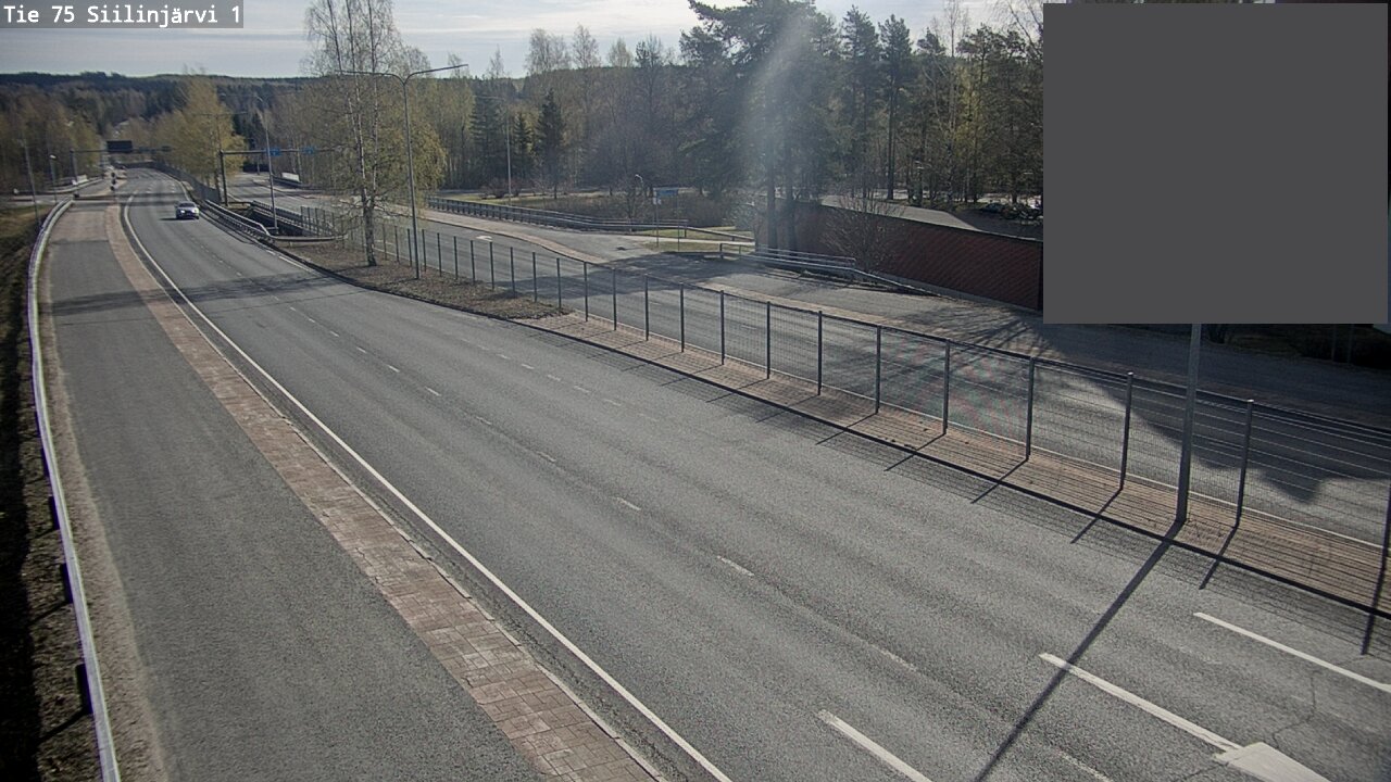 Weather Camera Image Road 75 Siilinjärvi1, Siilinjärvi, Pohjois-Savo