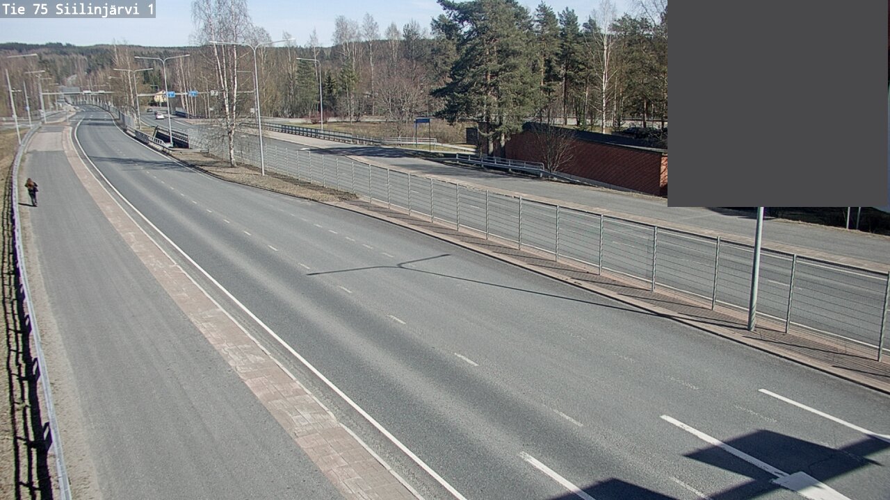 Weather Camera Image Väg 75 Siilinjärvi1, Siilinjärvi, Pohjois-Savo