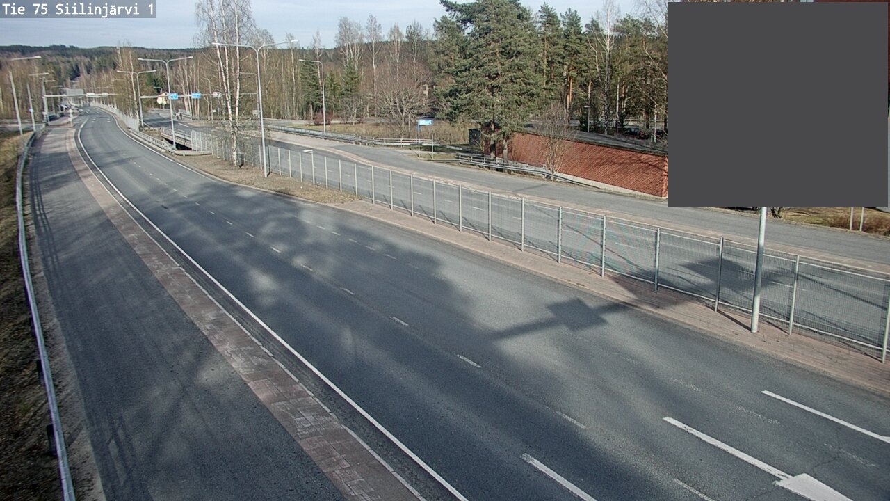 Weather Camera Image Väg 75 Siilinjärvi1, Siilinjärvi, Pohjois-Savo