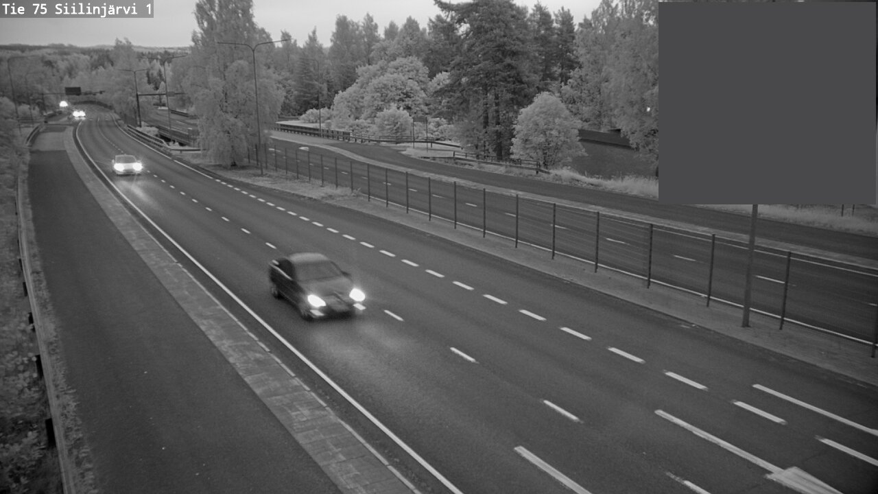 Weather Camera Image Road 75 Siilinjärvi1, Siilinjärvi, Pohjois-Savo