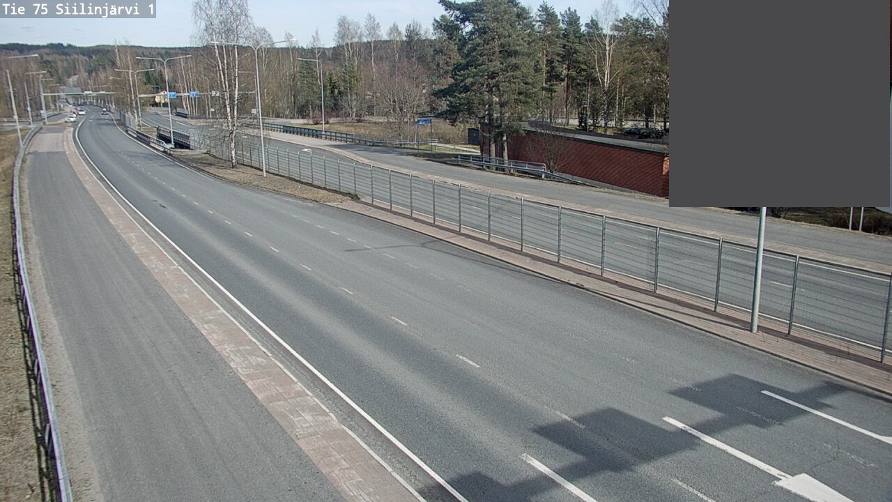 Weather Camera Image Väg 75 Siilinjärvi1, Siilinjärvi, Pohjois-Savo