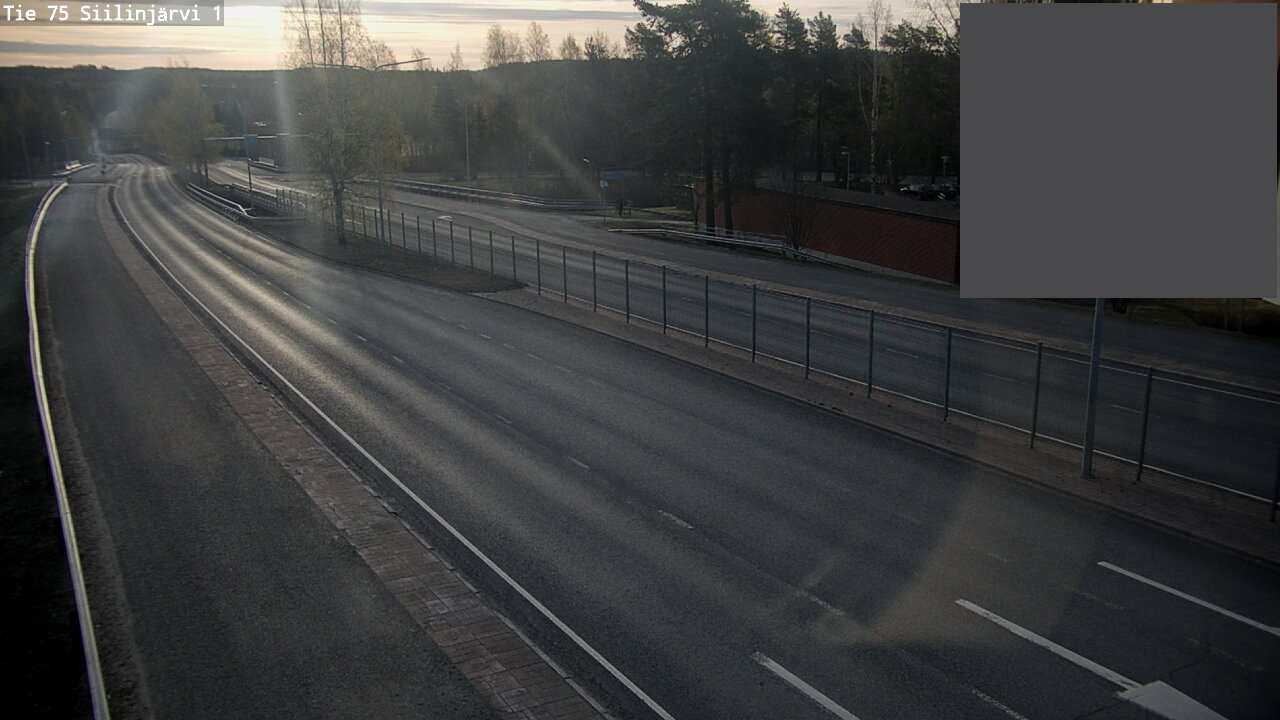 Weather Camera Image Väg 75 Siilinjärvi1, Siilinjärvi, Pohjois-Savo
