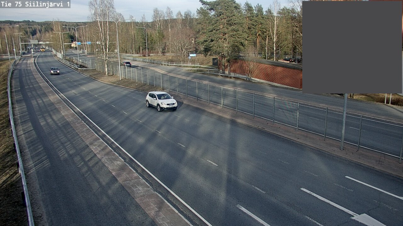 Weather Camera Image Väg 75 Siilinjärvi1, Siilinjärvi, Pohjois-Savo