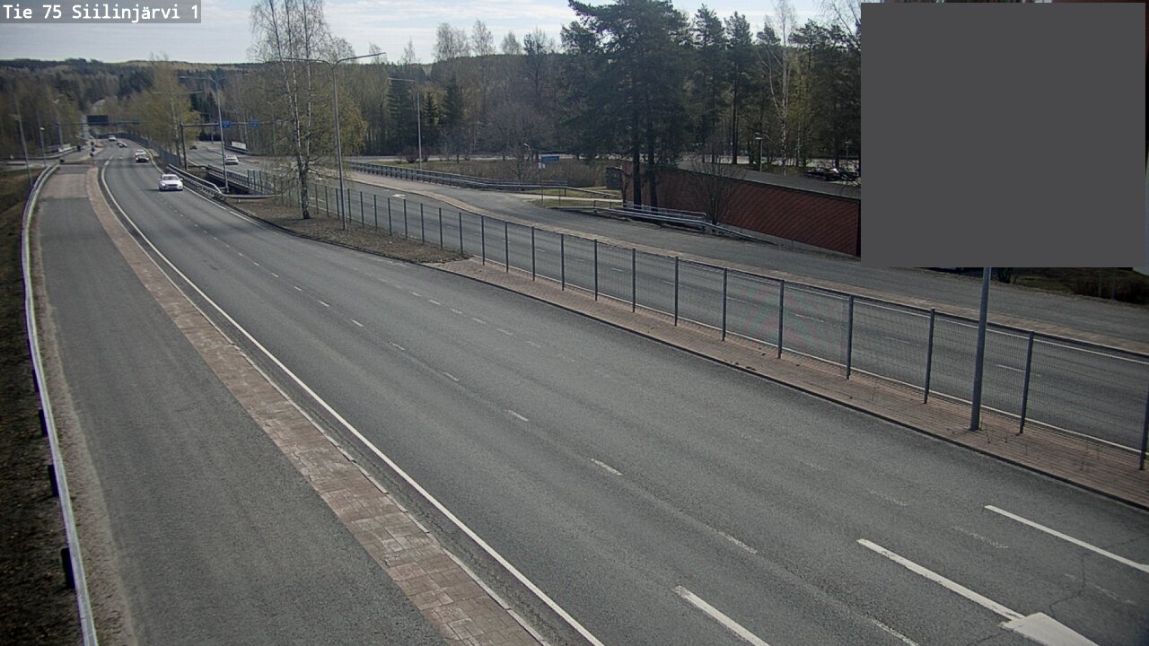 Weather Camera Image Road 75 Siilinjärvi1, Siilinjärvi, Pohjois-Savo