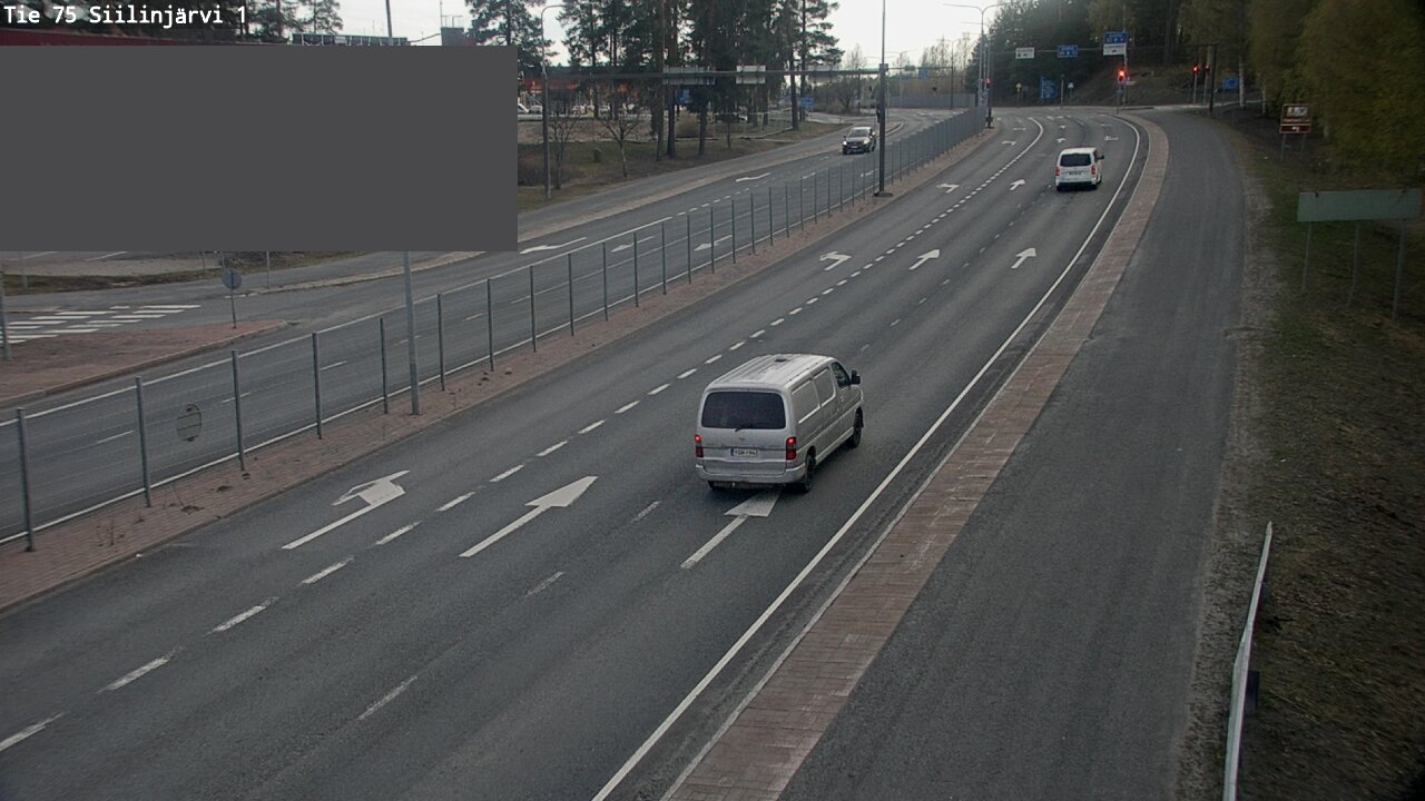 Weather Camera Image Väg 75 Siilinjärvi1, Siilinjärvi, Pohjois-Savo