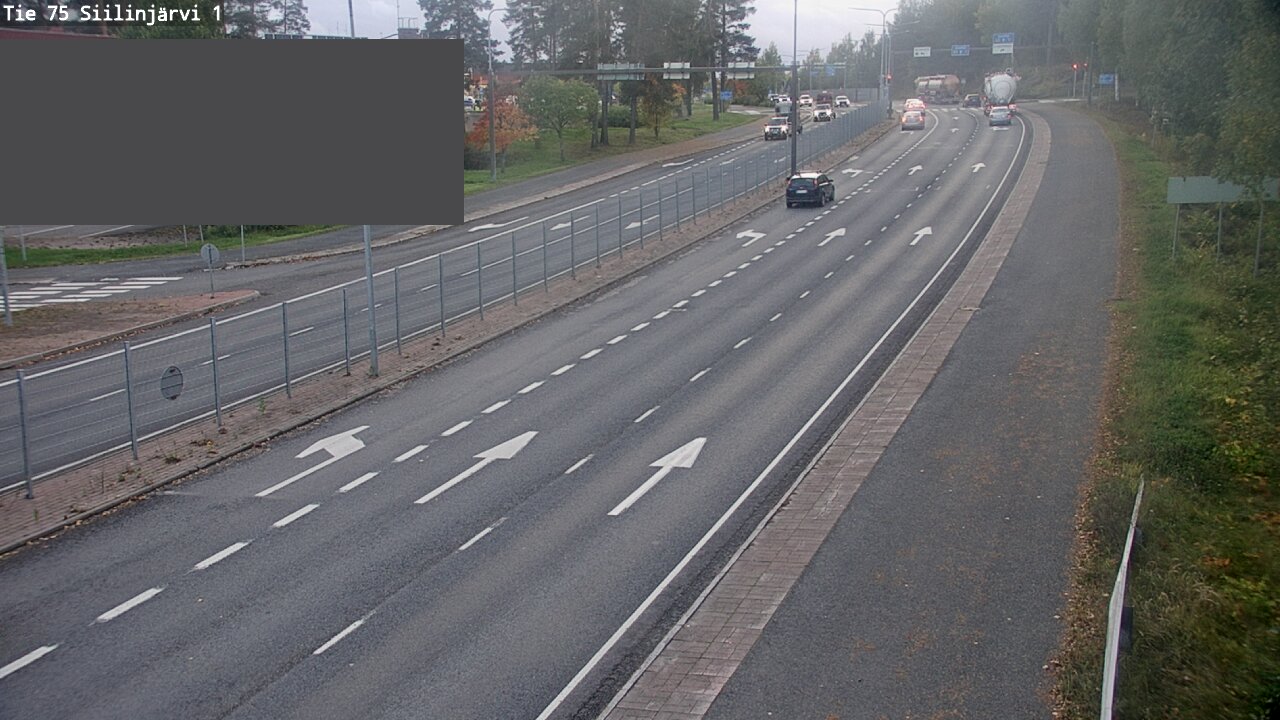 Weather Camera Image Road 75 Siilinjärvi1, Siilinjärvi, Pohjois-Savo