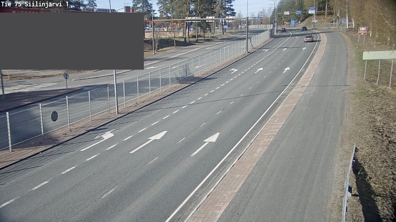 Weather Camera Image Väg 75 Siilinjärvi1, Siilinjärvi, Pohjois-Savo