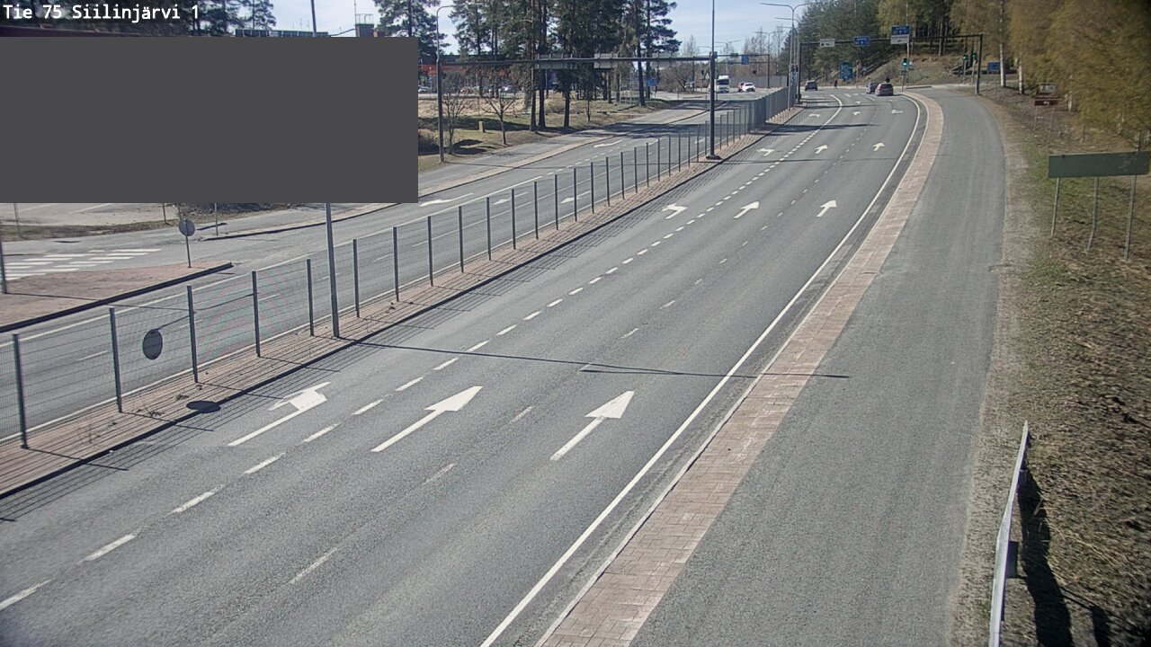 Weather Camera Image Väg 75 Siilinjärvi1, Siilinjärvi, Pohjois-Savo